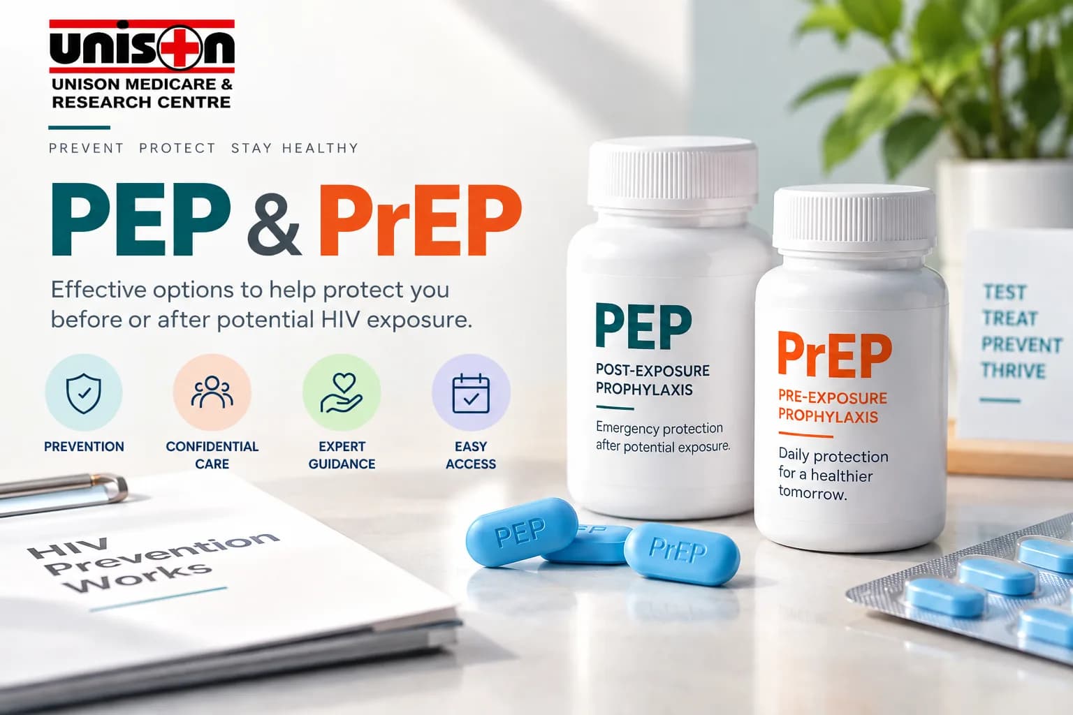 Confidential PrEP and PEP guidance at Unison