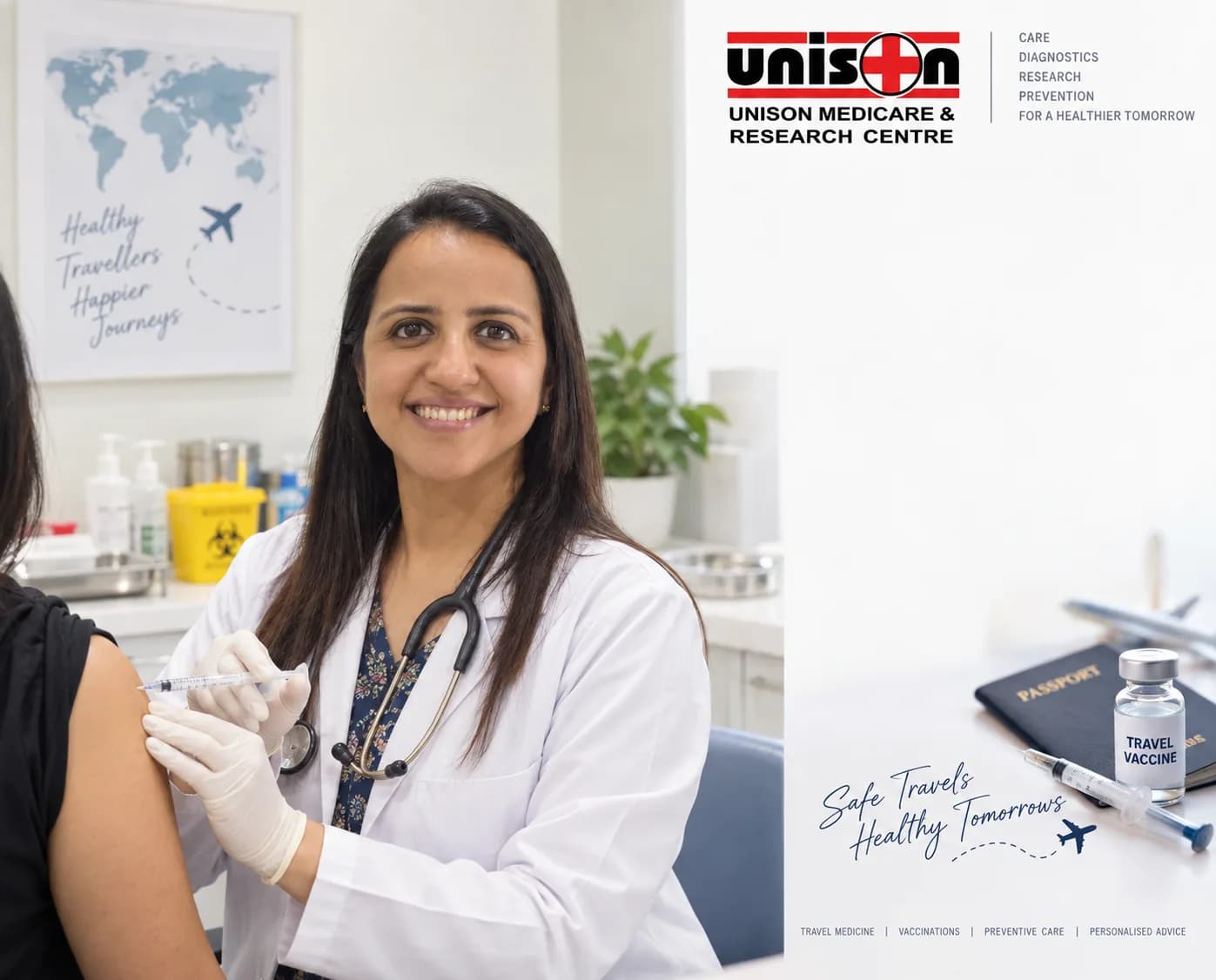 Adult vaccination and preventive-health care at Unison