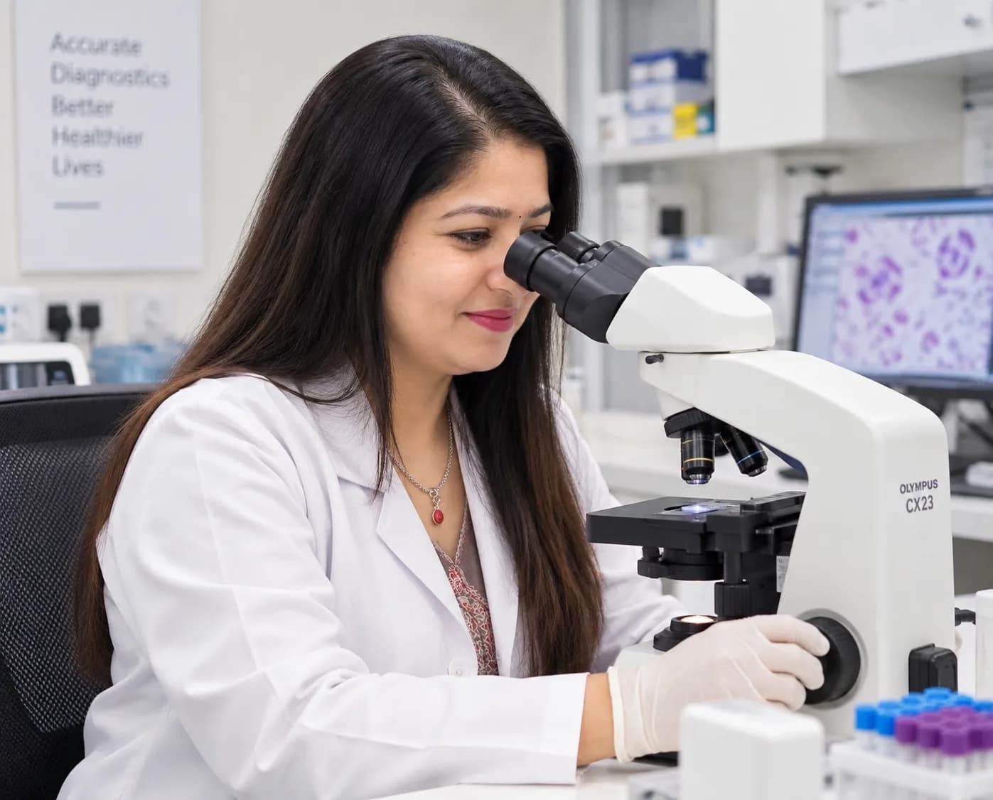 Laboratory work at Unison Medicare
