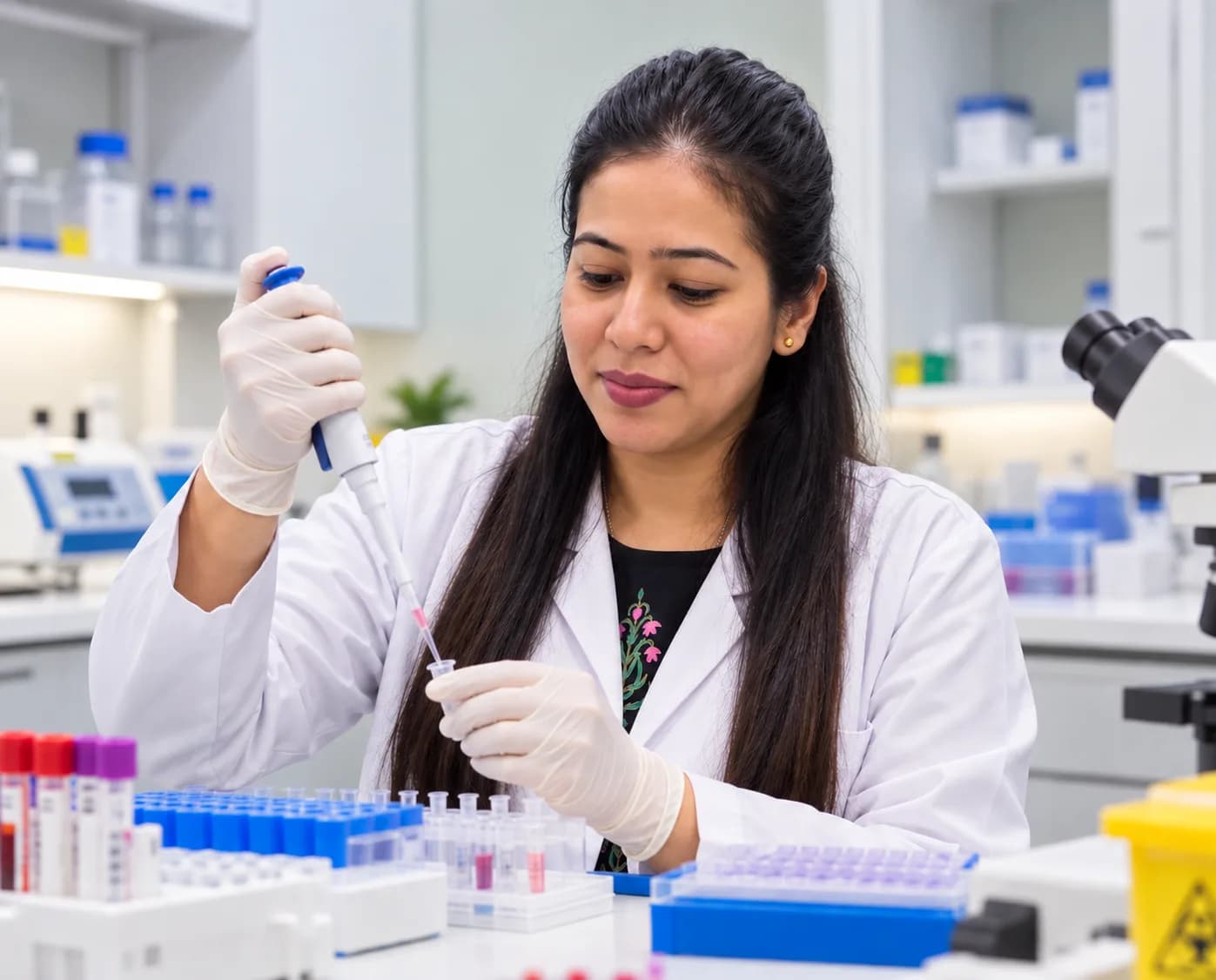 The clinical laboratory supporting investigations at Unison